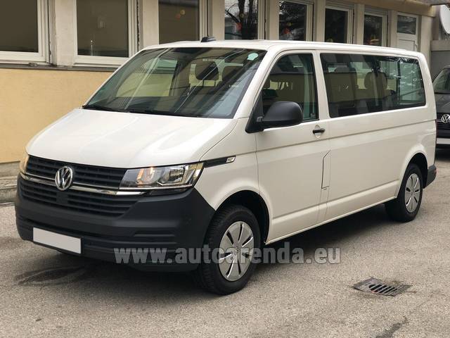 Аренда авто Volkswagen Transporter Long T6 (9 мест) во Франции